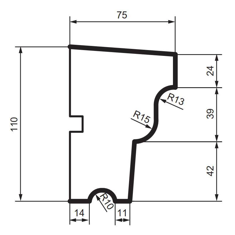Подоконник фасадный Prestige Decor DC 101 Днепр - изображение 2