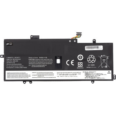 Акумулятор до ноутбука LENOVO ThinkPad X1 Yoga 4th Gen (L18M4P72) 15.4V 3570mAh PowerPlant (NB482108) Вінниця - фото 1