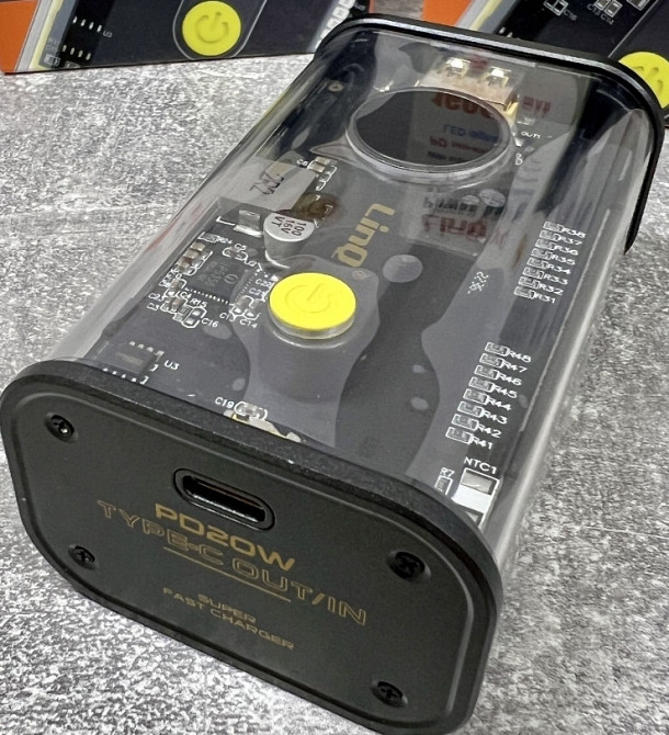 Повербанк 16000 мАч прозрачный. Киев - изображение 4