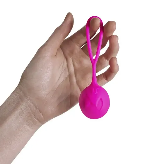 Вагінальні кульки Adrien Lastic Geisha Lastic Balls Mía Magenta (L), діаметр 4 см, маса 42 г Львів