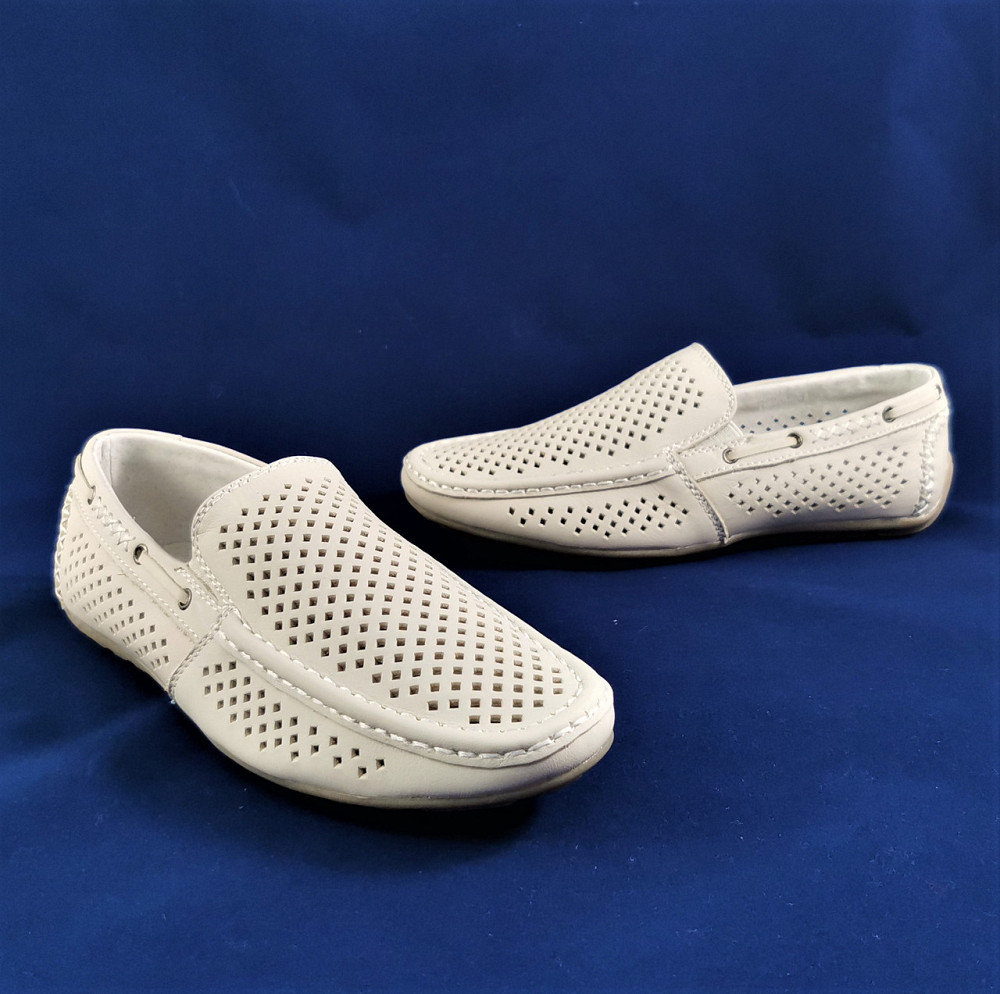 Мокасины Летние Мальчик Кроссовки Подросток Сеточка Бежевые Кожаные Туфли (размеры: 32,34) - 0-1 Днепр - изображение 10