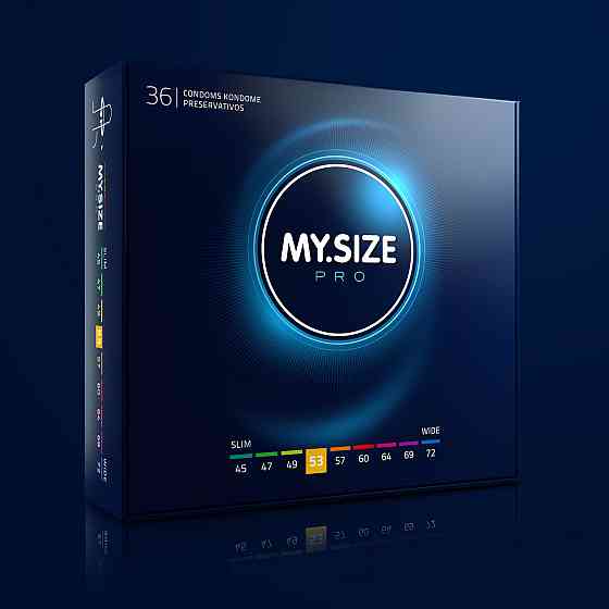 Презервативи - My.Size Pro 53, 36 шт. Sex Aura Київ