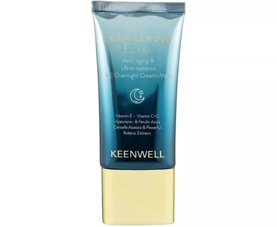 Крем-маска для обличчя нічна омолоджувальна з ультрам сяйвом Keenwell Extraordinary Eclat 40 мл Дніпро - фото 1