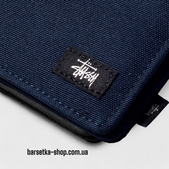 Кошелек Stussy 11x9 синий (в коробке) Запорожье - изображение 3