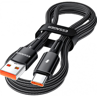 Дата кабель USB 2.0 AM to USB-C 2.0m 120W black Essager (EXC120-CGA01-P) Вінниця - фото 1