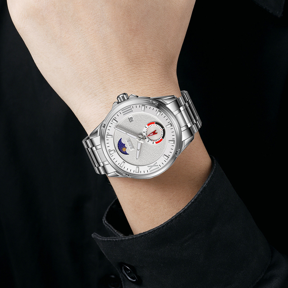 Skmei 9326SISI Silver-Silver SBR Киев - изображение 3