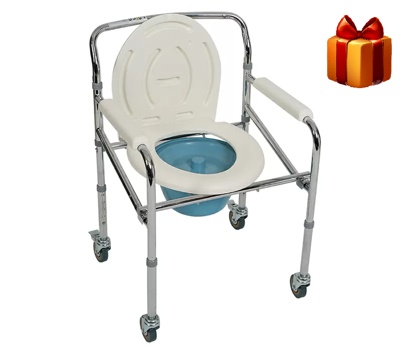 Кресло с санитарным оснащением на колесиках Karadeniz Medical PR-771 Днепр - изображение 1