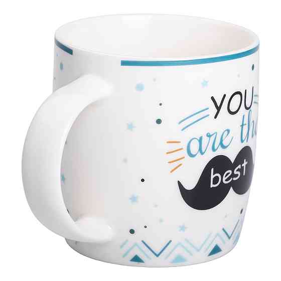 Liling Rongxiang Ceramic Чашка порцелянова з написами 450 (мл) You are the best RX-N240278YB Коломыя