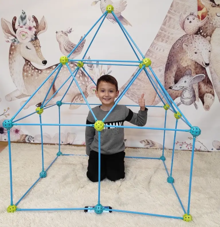 Дитячий ігровий 3D конструктор Намет Халабуда Game Forts (85 деталей) Київ