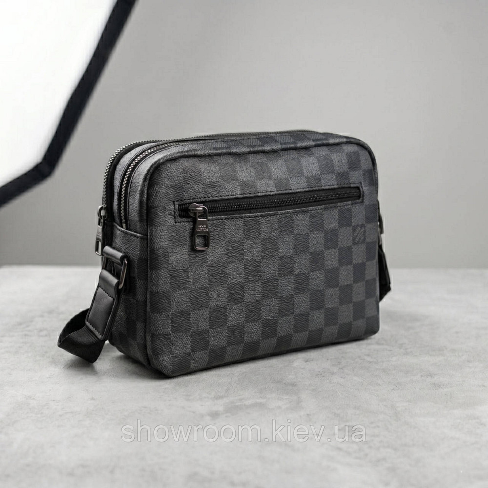 Чоловіча стильна барсетка, сумка Лв (2522-1) Київ - фото 11