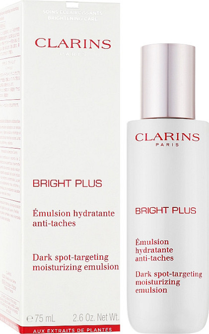 Емульсія для обличчя Clarins Bright Plus Dark Spot-Targeting Moisturizing Emulsion Слов'янськ - фото 2