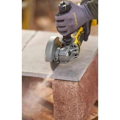 Шліфувальна машина Stanley FatMax, Li-Ion 18V, 9000 об/хв, d=125 мм, 2.66кг (без АКБ та ЗП) (SFMCG700B) Вінниця - фото 9