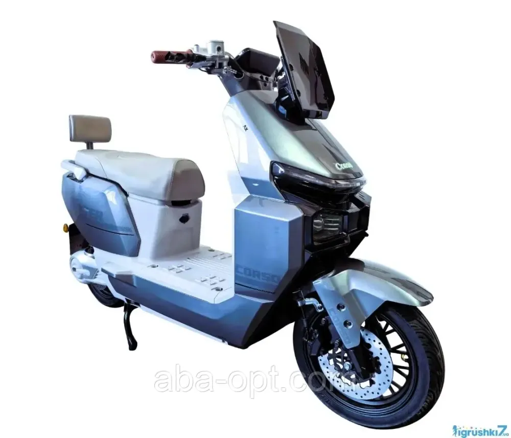 Електричний мопед CORSO Dexter DX 2000W-72Вт-35Ah GraFen шини 12"-12" купити в інтернет-магазині Одеса - фото 9