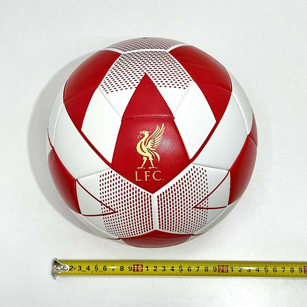 М'яч футбольний розмір 5 430-450г ламінований Біло-Червоний (MS 3809) Чернигов - изображение 2