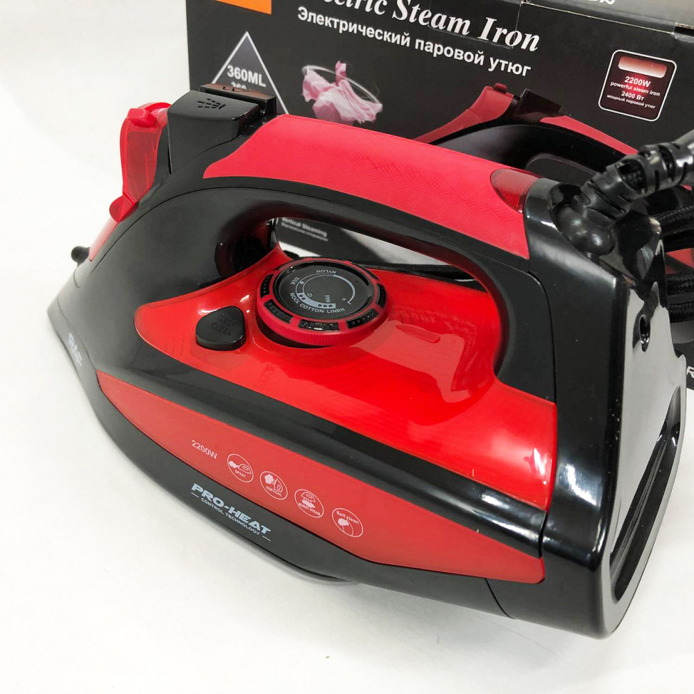 Утюг для глажки стрелок на брюках RAF R.1233 2200 Вт, Утюг для глажки любого типа одежды WH-26 Ивано-Франковск - изображение 8