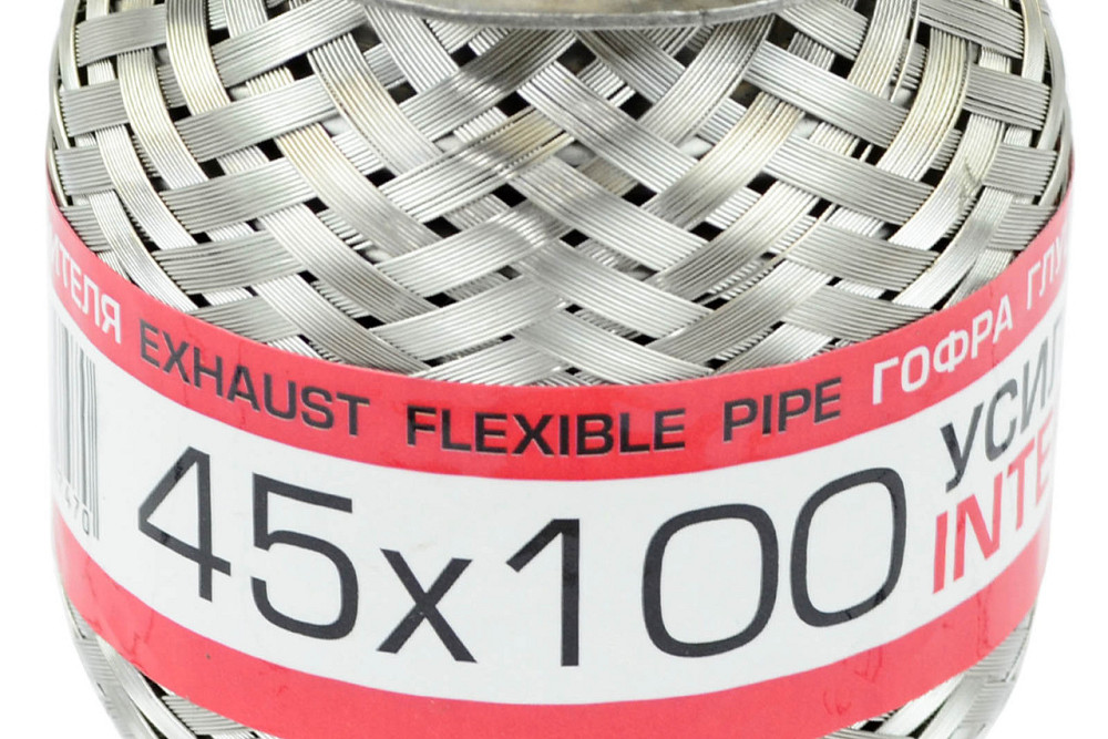 Гофра 45x100 interlock глушителя Мукачево - изображение 1