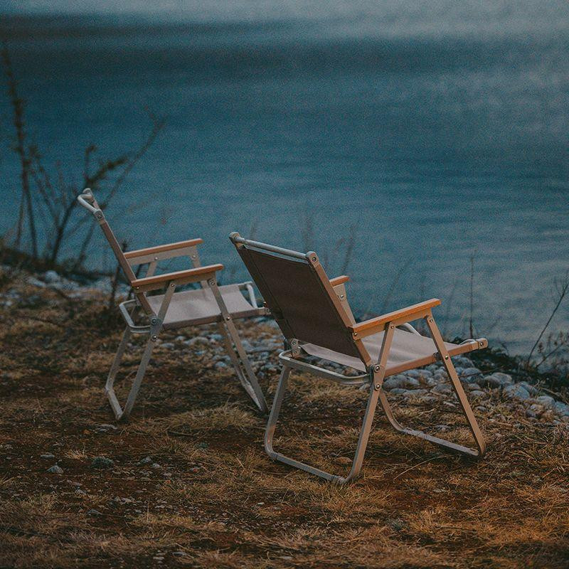 Раскладной стул Naturehike CNK2300JU012, бежевый Ровно - изображение 7