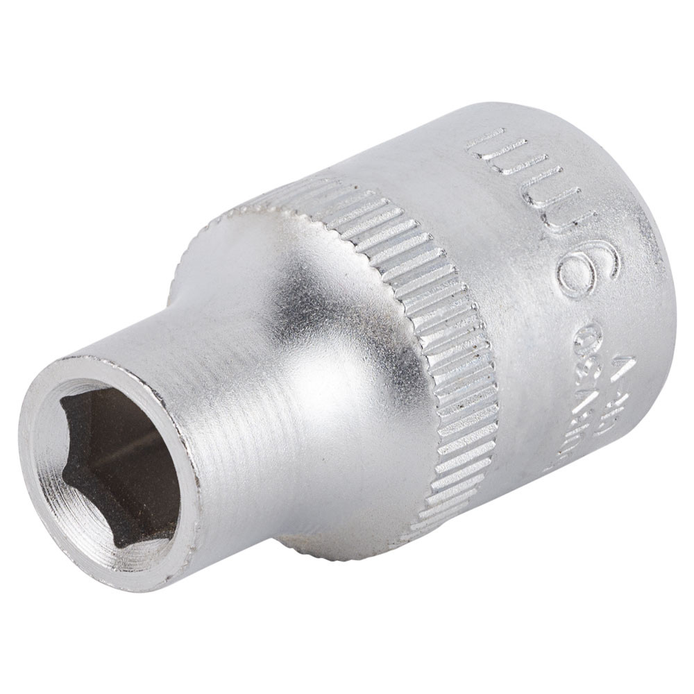 Sigma Насадка шестигранная короткая 1/2" 9мм CrV mid SIGMA (6071091) Коломыя - изображение 5