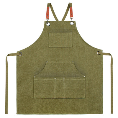 Фартук Home Line Canvas (оливковый) 68x80 см (182781) Винница - изображение 1