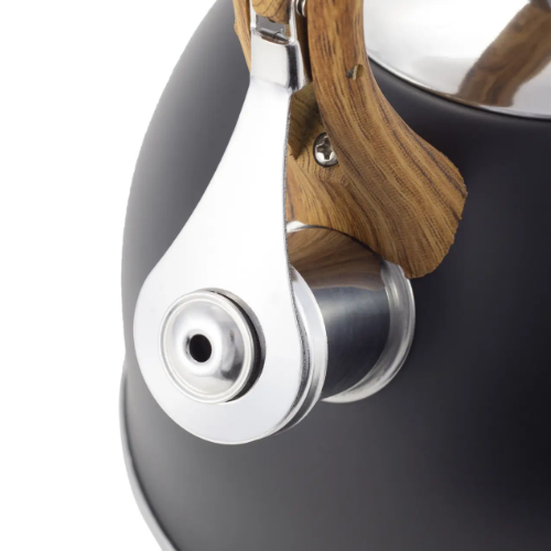 Чайник 2,5 л з нержавіючої сталі зі свистком і ручкою soft touch KAMILLE 1096 Житомир - фото 10