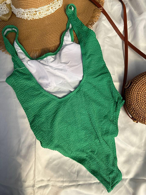 Купальник жіночий суцільний Зелений S Харків - фото 3