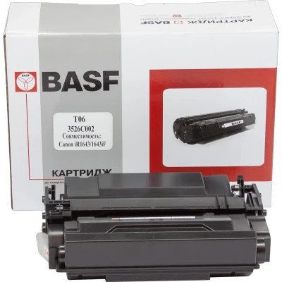 Картридж BASF Canon T06/3526C002 для iR1643/1643i/1643iF Black without chip (BASF-KT-T06-WOC) Винница - изображение 1