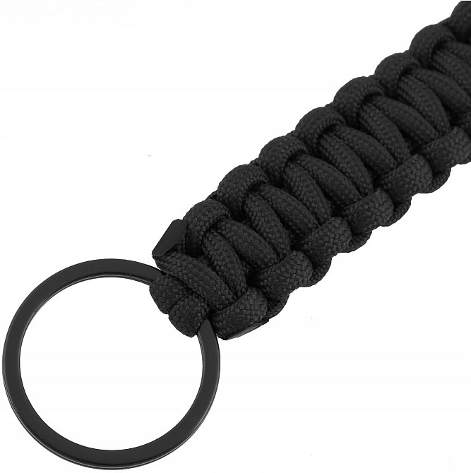 Брелок из паракорда с карабином для ключей Mil-Tec от Sturm (15908002) Black Нововолынск - изображение 5