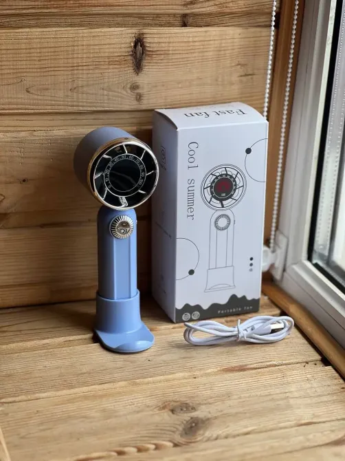 Вентилятор портативный настольный ручной fan AND LY-954 Коломия - фото 6