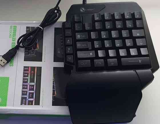 Ігрова клавіатура з RGB для ноутбука, смартфона, планшета, ПК. Київ