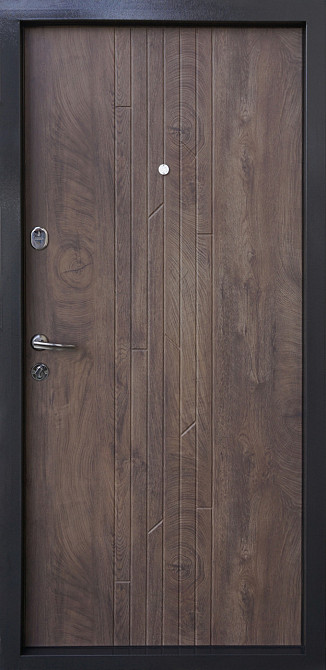 Входные двери Qdoors Премиум Kale Люксор спил дерева коньячный 950х2040 мм Киев - изображение 2