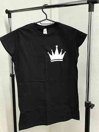 Женская футболка с короной,  премиум качества. Черновцы