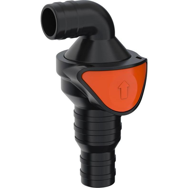 Зворотний клапан SEAFLO кутовий (90°) для шланга 25/32/38 мм — Універсальний (Marine Grade) Київ - фото 1