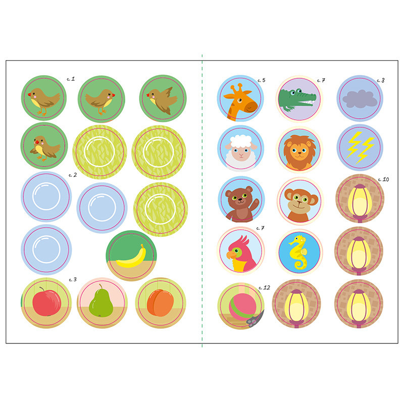 Книга з наклейками Малюк Киць-Киць "Мої емоції" 1841001, 12 сторінок Вінниця - фото 4