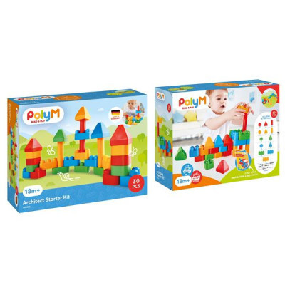 Конструктор PolyM Архітектор 30 деталей (760005) Вінниця - фото 3