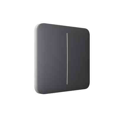 Розумний вимикач Ajax SoloButton 2-gang графіт Вінниця