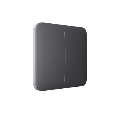 Розумний вимикач Ajax SoloButton 2-gang графіт Вінниця - фото 2