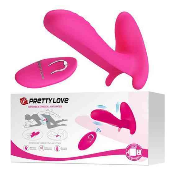 Вібратор - Pretty Love Remote Control Massager Pink Sex Aura Київ