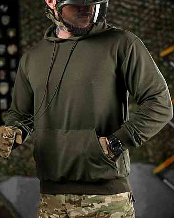Тактическая худи MAKLIN  молодость олива ДЛ7045 Одесса