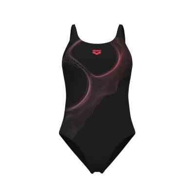 Купальник Arena Ripples Swimsuit U Back B 009500-590 чорний 40 (3468337554417) Вінниця