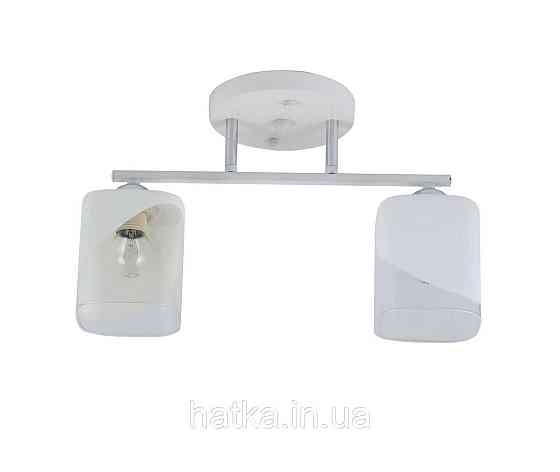 Потолочная люстра Sirius 07245/2 Matte White+CR на 2 плафона Киев