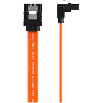 Кабель для передачі даних SATA III 0.5m 90° corner Cabletime (CA915903) Вінниця