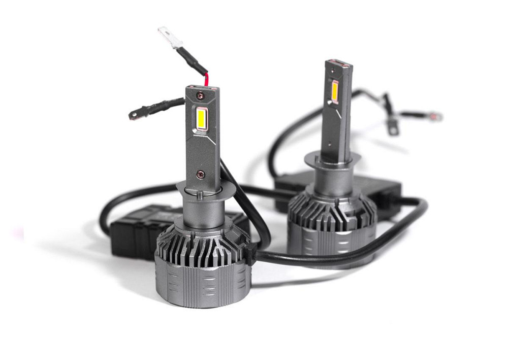 Комплект світлодіодних ламп TBS Design TF3 MAX H1 P14,5s 9-32 V 130 W 15000 Lm 6000 K + CANBUS Харків - фото 1