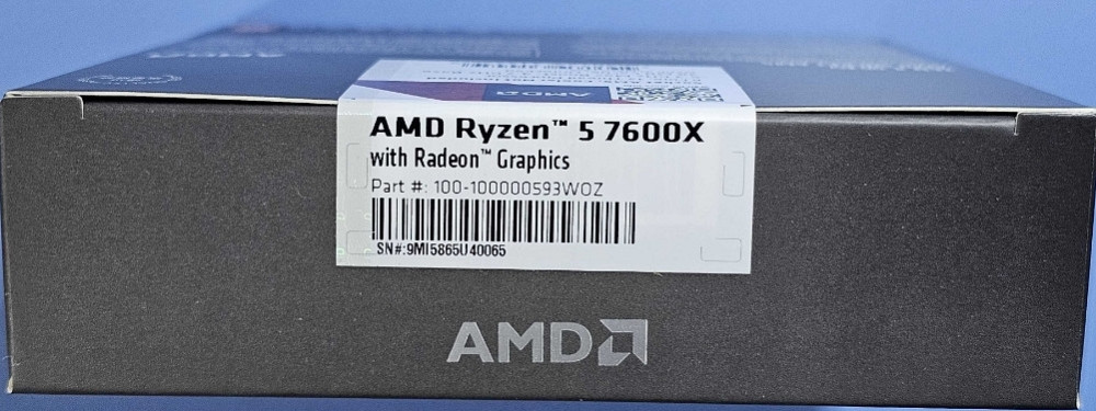Процессор AMD Ryzen 5 7600 7600X 6/12C 3.8-5.1GHz 38MB Zen4 sAM5 Tray. Київ - фото 1