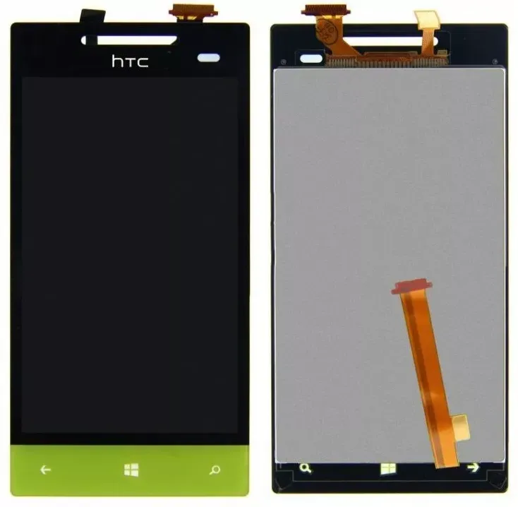 Дисплей HTC Windows Phone 8S (A620e) Domino с тачскрином зеленый Днепр - изображение 1