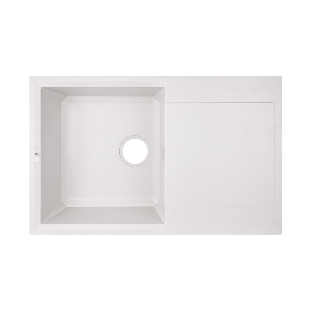 Кухонна мийка Lidz 790x495/230 WHI-01 (LIDZWHI01790495230) Київ - фото 12