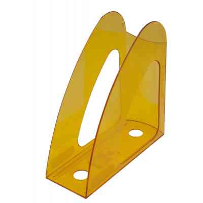 Лоток для паперів Арника вертикальний ВЕСЕЛКА, лимонний (80616) Вінниця