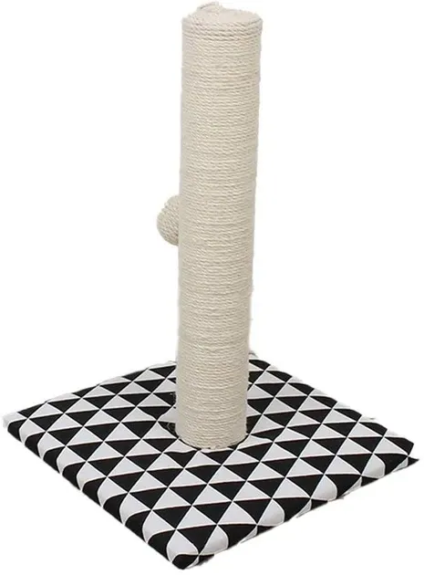 Когтеточка столбик на подставке 30*30*42 см Croci Optical Basic Киев - изображение 1