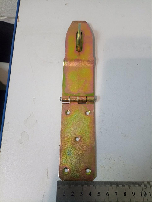 Скоба-завіса колодки  45х230мм, оцинк жовтий "P-o" Київ - фото 2