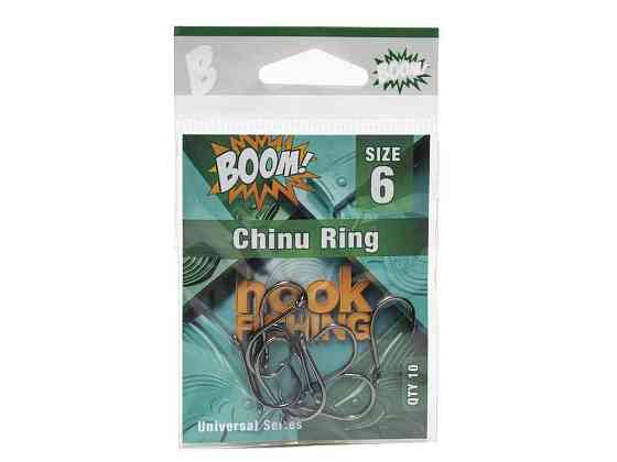 Гачок для мирної риби Chinu Ring №6 (10 шт/уп) (BN) ТМ BOOM Київ