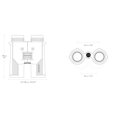Бинокль Hawke Frontier LRF Green 10x42 з далекоміром 2300 м (38615) Винница - изображение 8